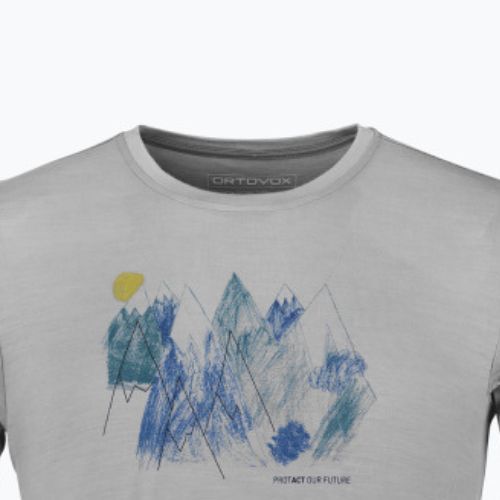 Мъжка риза за трекинг Ortovox 140 Cool Mtn Playground сива 88302