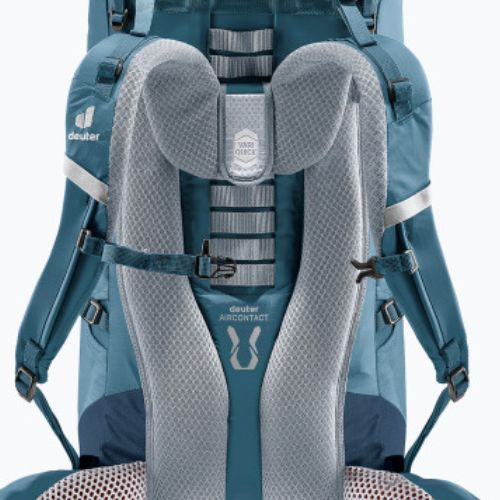 Deuter Aircontact Lite 40 + 10 л атлантическа/червена раница за трекинг