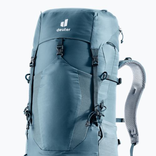 Deuter Aircontact Lite 40 + 10 л атлантическа/червена раница за трекинг