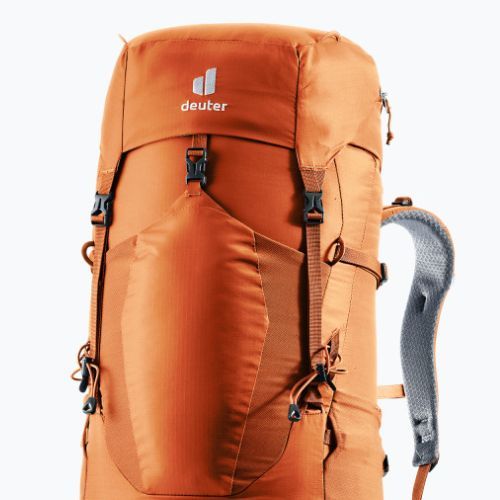 Раница за трекинг Deuter Aircontact Lite 40 + 10 л кестен/зелен цвят