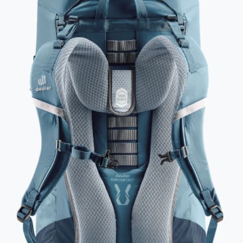 Deuter Aircontact Lite 50 + 10 л атлантическа/червена раница за трекинг