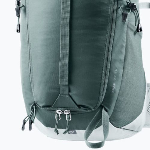 Дамска туристическа раница deuter Trail 22 SL зелена 34402233464