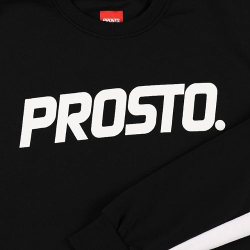 Мъжка блуза PROSTO Classic XXII черен KL222MSWE1031