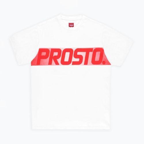PROSTO Visio мъжка тениска бяла KL222MTEE1181