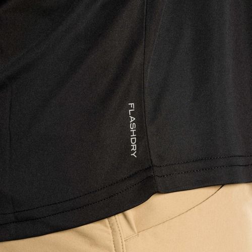 Мъжка тениска за трекинг The North Face Reaxion Red Box черно и бяло NF0A4CDWKY41