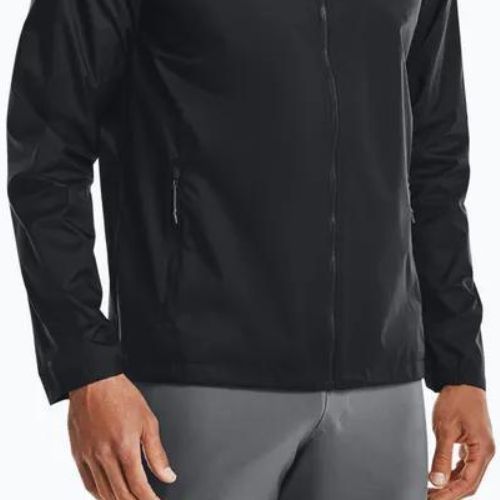 Under Armour Forefront Rain 001 мъжко яке за тренировка черно 1321439