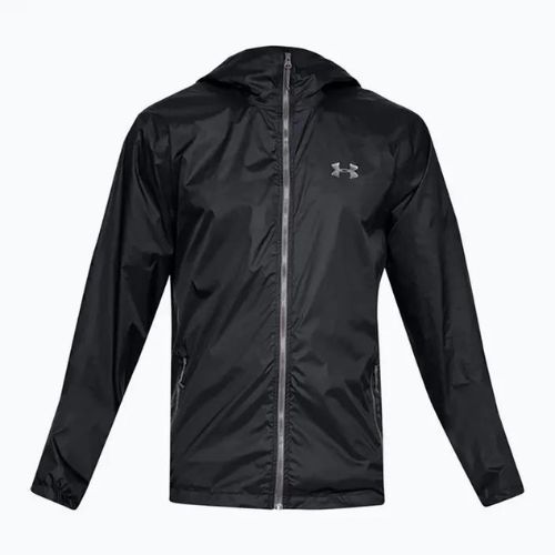 Under Armour Forefront Rain 001 мъжко яке за тренировка черно 1321439