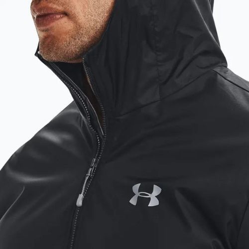 Under Armour Forefront Rain 001 мъжко яке за тренировка черно 1321439