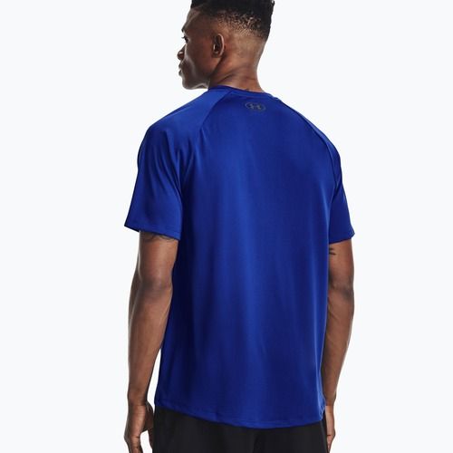 Under Armour Tech 2.0 SS Tee blue мъжка тениска за тренировка 1326413