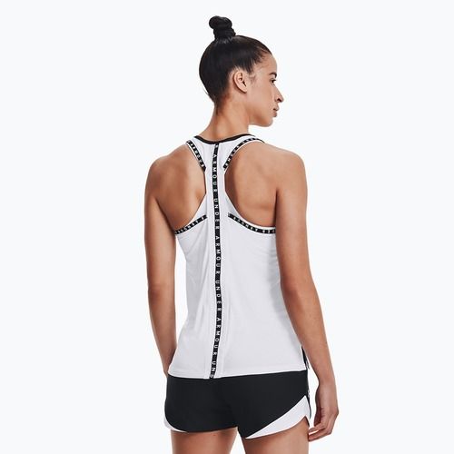 Under Armour Knockout Tank дамска тренировъчна тениска бяла 1351596