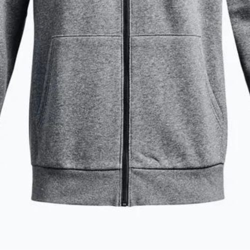 Мъжки суитшърт Under Armour Essential Fleece Full Zip Hood Training Grey 1373881