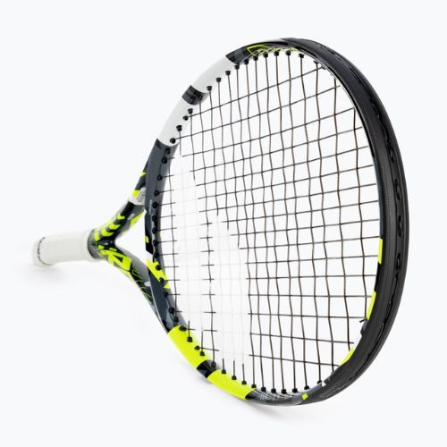 Детска тенис ракета Babolat Pure Aero Junior 25 сиво-жълта 140468