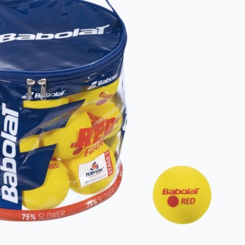 Babolat Червени пенообразни топки за тенис 24 бр. жълти 516004