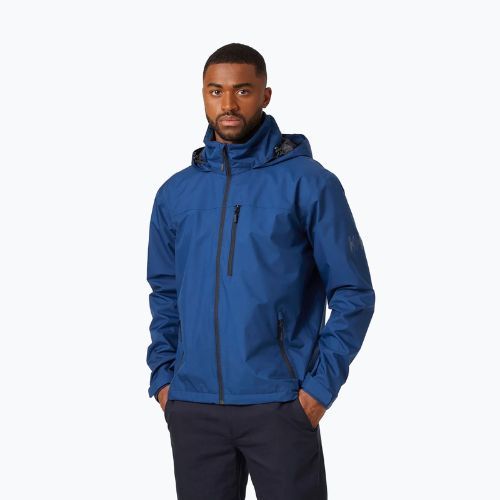 Мъжко яке Helly Hansen Crew с качулка deep fjord