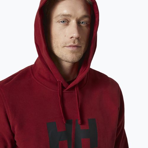 Мъжка качулка Helly Hansen HH Logo burgundy 33977_215