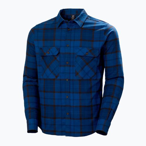 Helly Hansen мъжка риза Lokka Organic Flannel LS синя/черна 62731_755