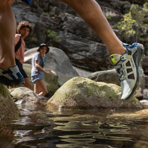 Salomon Techamphibian 5 мъжки обувки за вода светло сиво L47113800