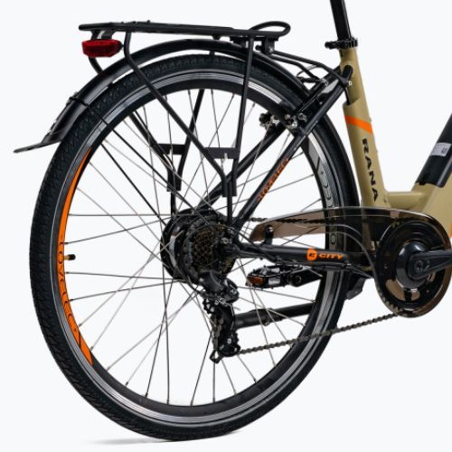 LOVELEC Rana 16Ah бежов/черен електрически велосипед B400372