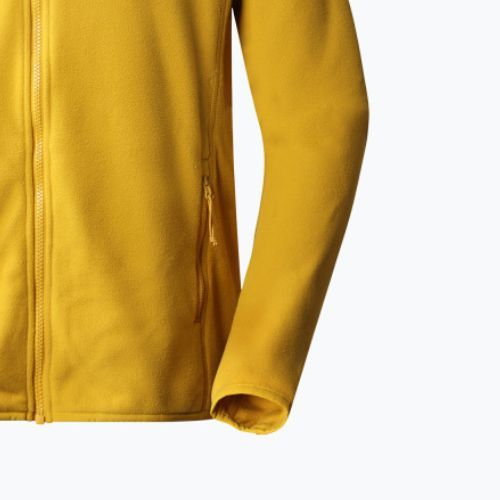 Мъжки поларен суитшърт The North Face 100 Glacier FZ yellow NF0A5IHQH9D1
