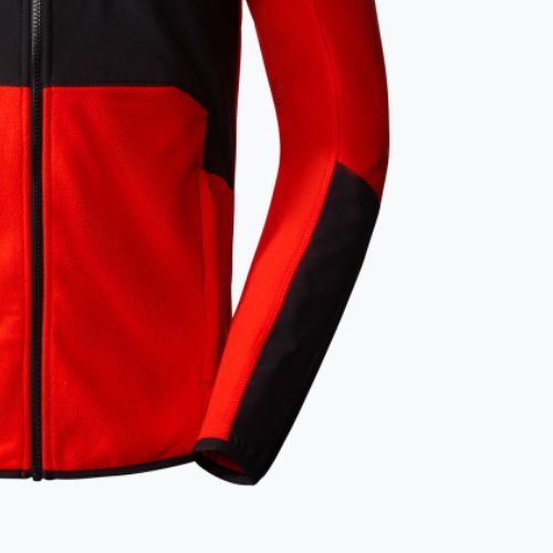 Мъжки суитшърт за трекинг The North Face Glacier Pro FZ red NF0A5IHSWU51