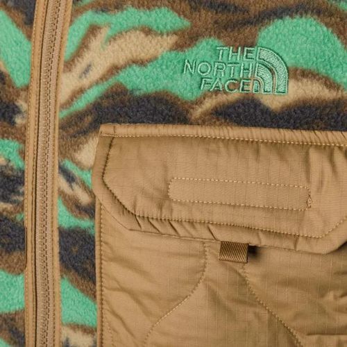 Мъжки суитшърт за трекинг The North Face Royal Arch FZ кафяво и зелено NF0A7UJBIOO1