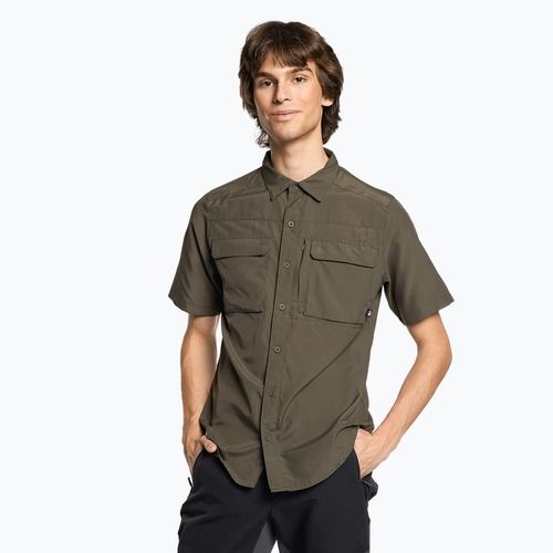 Мъжка туристическа риза The North Face Sequoia SS green NF0A4T1921L1