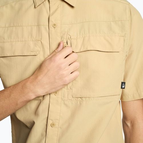 Мъжка туристическа риза The North Face Sequoia SS beige NF0A4T19LK51