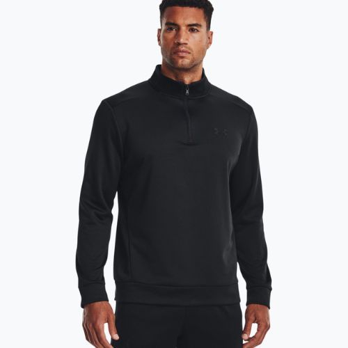 Under Armour Armour Fleece 1/4 Zip мъжки суитшърт за тренировки черен 1373358-001