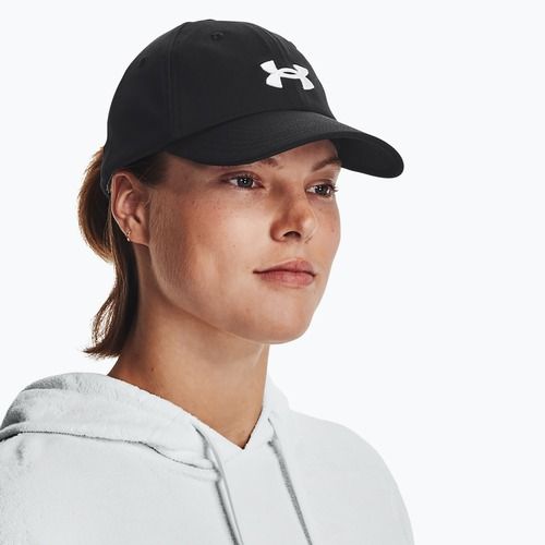 Under Armour Blitzing Adj Black/White бейзболна шапка за жени 1376705