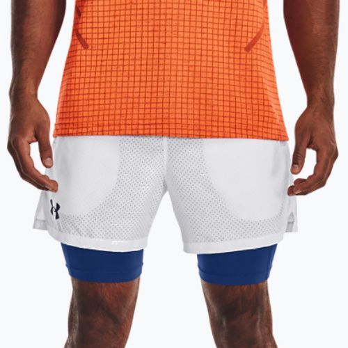 Мъжки шорти за тренировка Under Armour Vanish Wvn 2In1 Vent Sts, бели 1376783