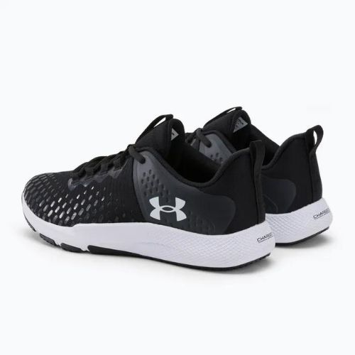 Under Armour Charged Engage 2 мъжки обувки за тренировка в черно и бяло 3025527