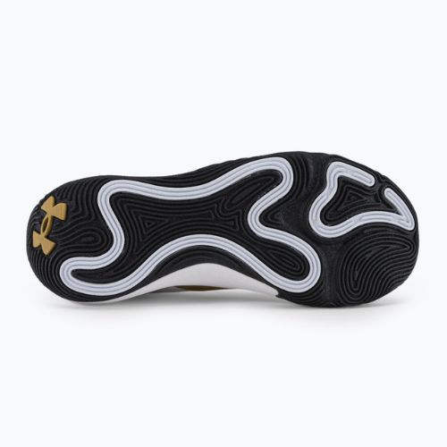 Under Armour Spawn 5 баскетболни обувки бели 3026285