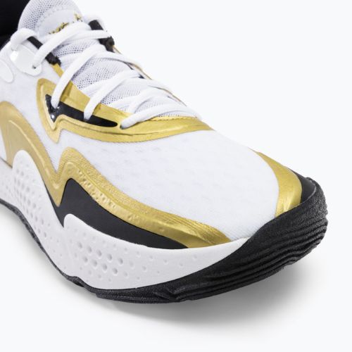 Under Armour Spawn 5 баскетболни обувки бели 3026285