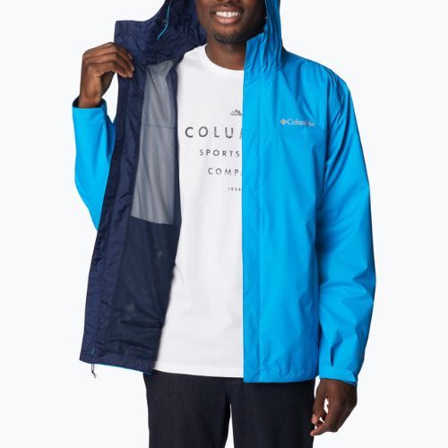 Мъжко дъждобранно яке Columbia Watertight II, синьо 1533898491
