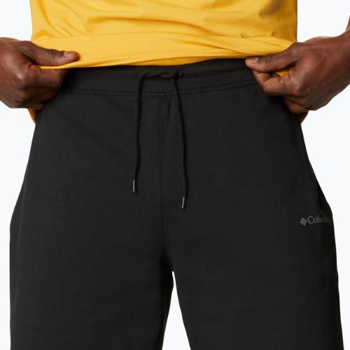 Мъжки къси панталони за трекинг Columbia Logo Fleece black 1884601010