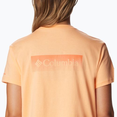 Columbia дамска риза North Cascades Cropped orange trekking 1930051826