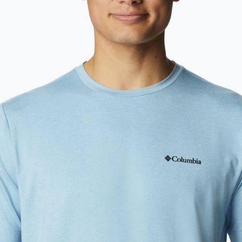 Мъжка риза за трекинг Columbia Tech Trail Graphic beige 1930802