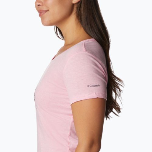 Дамска риза за трекинг Columbia Daisy Days Graphic pink 1934592679