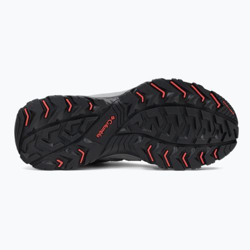 Дамски ботуши за трекинг Columbia Redmond III Mid Wp steam/red coral