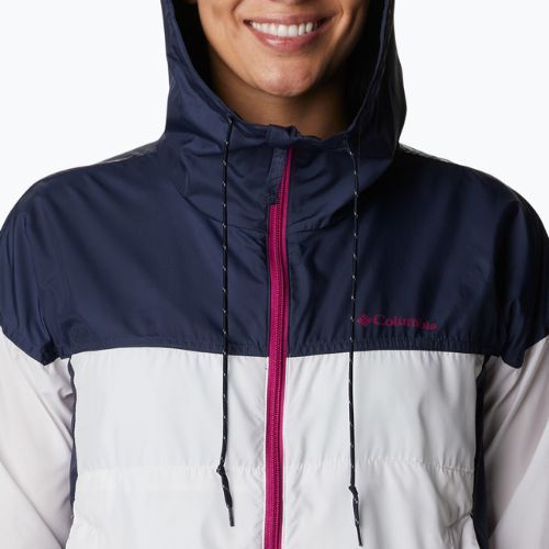 Columbia Flash Challenger Novelty дамско яке за вятър бяло 1989503102