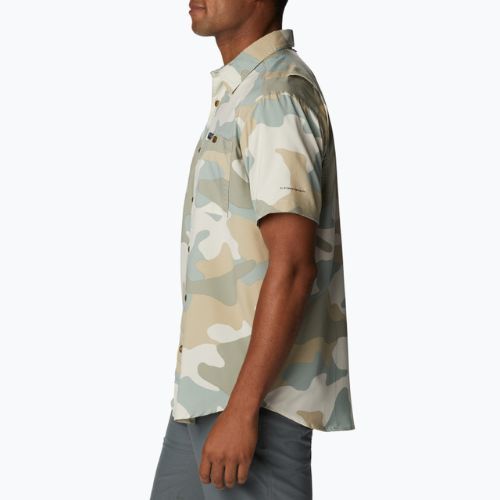 Мъжка риза за трекинг Columbia Utilizer Printed Woven SS Niagara Mod Camo 1990825