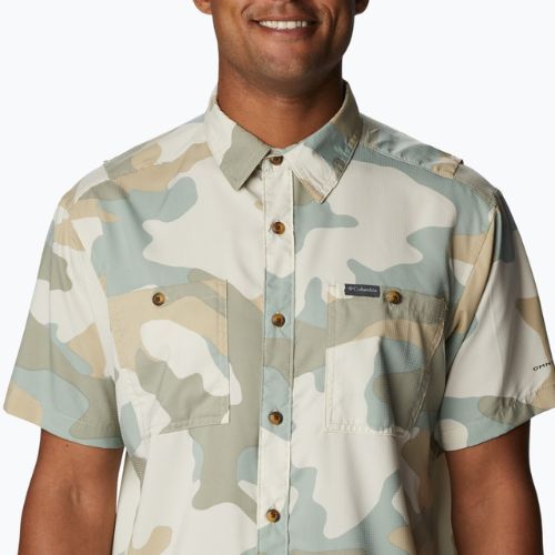 Мъжка риза за трекинг Columbia Utilizer Printed Woven SS Niagara Mod Camo 1990825
