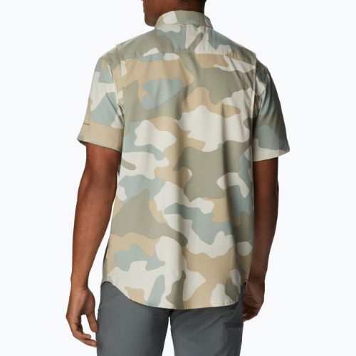 Мъжка риза за трекинг Columbia Utilizer Printed Woven SS Niagara Mod Camo 1990825
