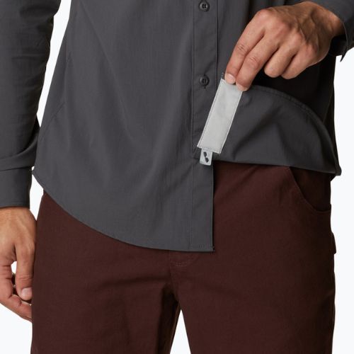 Columbia Newton Ridge II LS тъмно сива мъжка риза 2012971