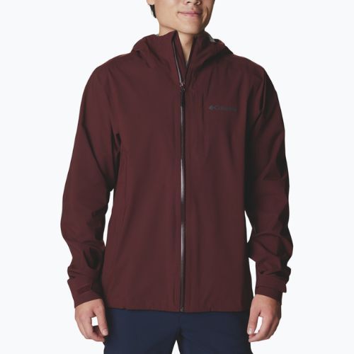 Мъжко дъждобранно яке Columbia Omni-Tech Ampli-Dry elderberry