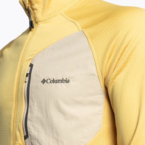 Мъжки потник за трекинг Triple Canyon Full Zip на Columbia, жълт 2031311