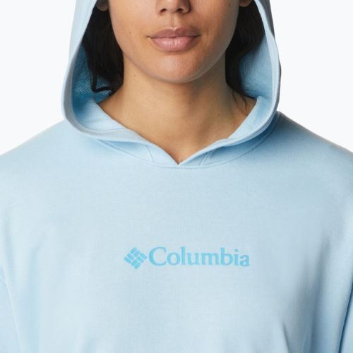 Дамски суитшърт Columbia Logo III French Terry blue 2032871490