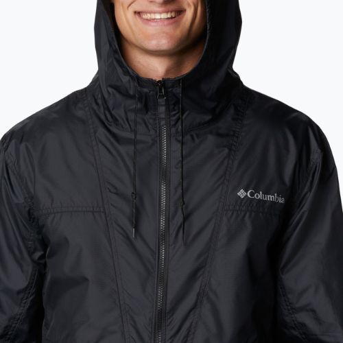 Ветроустойчиво мъжко яке Columbia Trail Traveler черно 2036873011