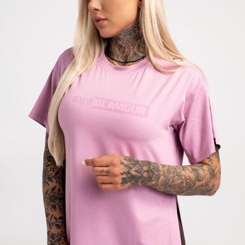 Дамска тренировъчна тениска Gym Glamour Glamour Pink 418