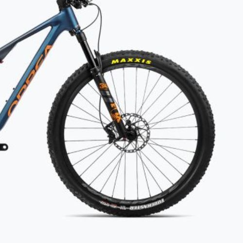Orbea Oiz H10 2023 лунен прах синьо/лео оранжево планински велосипед